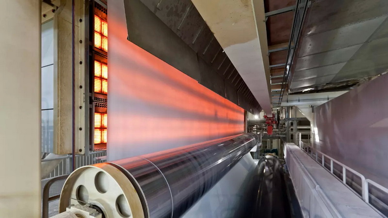 Non Woven Fabric Drying