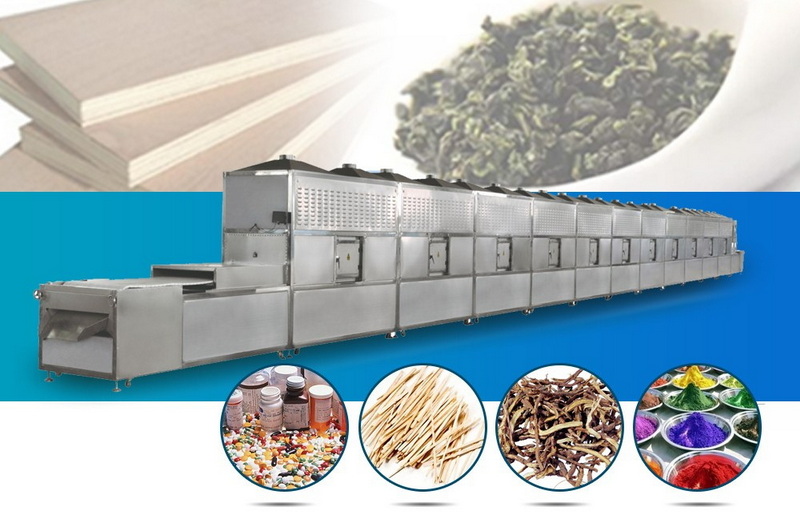 Microwave Tunnel Dryer