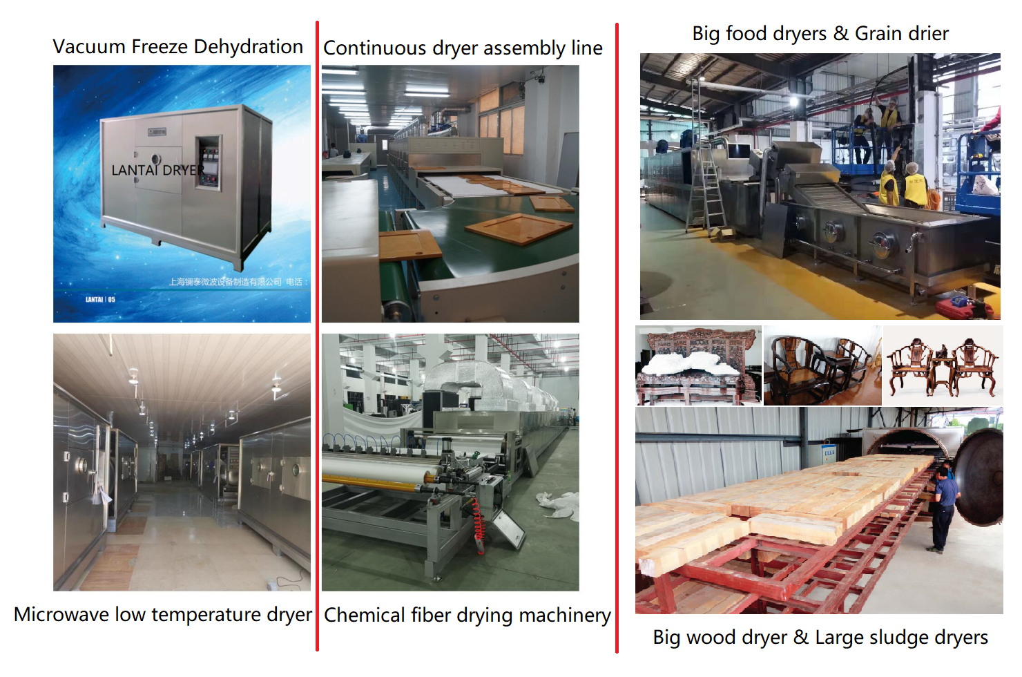 food raw material dryer